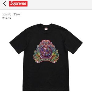 Supreme Knot Tee Black SS19 Men’s Medium New
